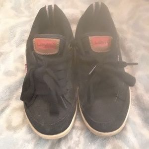 TODDLER Levi black & tan sneakers size 12